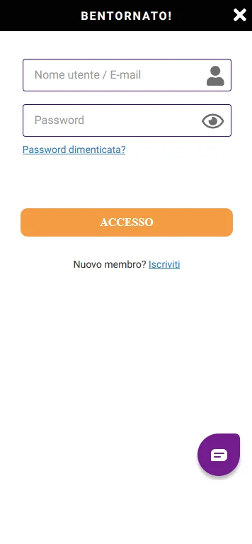 Login GratoWin da dispositivo mobile - accesso via browser su smartphone